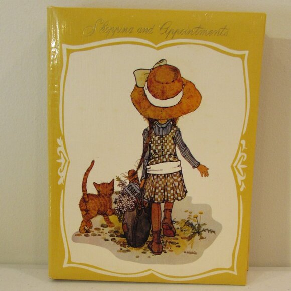 Vintage Holly Hobbie Shopping and Appointments Journal - Notepad Book -1970s - Picture 14 of 16